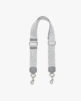 The Outline Logo Webbing Strap - Wolf Grey Multi | Marc Jacobs on sale