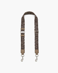 The Thin Outline Logo Webbing Strap - Cement Multi | Marc Jacobs US
