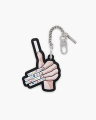 The Marc Mani Bag Charm - Black | Marc Jacobs online