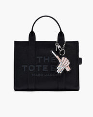 The Marc Mani Bag Charm - Black | Marc Jacobs online