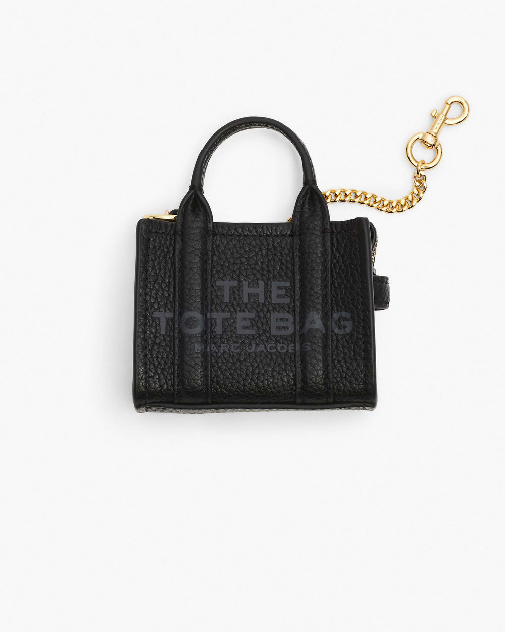 The Nano Tote Bag Charm - Black|Black | Marc Jacobs discount