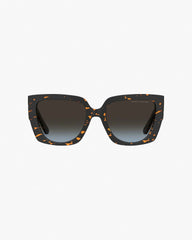 The J Marc Square Cutout Sunglasses - Havana | Marc Jacobs for sale