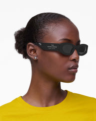 The Oval Sunglasses - Black | Marc Jacobs sale