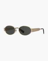 The Classic Logo Round Sunglasses - Black/Gold | Marc Jacobs for sale