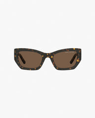 The J Marc Square Cat Eye Sunglasses - Havana | Marc Jacobs online