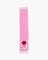 David Shrigley X Marc Jacobs Oh Rose Wool Scarf - Pink Multi | Marc Jacobs US