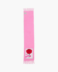 David Shrigley X Marc Jacobs Oh Rose Wool Scarf - Pink Multi | Marc Jacobs US