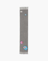Hattie Stewart X Marc Jacobs Daisy Wool Scarf - Grey Multi | Marc Jacobs discount