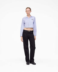 The Dual Belt - Black/Gold | Marc Jacobs discount