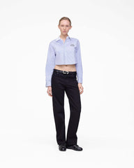The Dual Belt - Black/Silver | Marc Jacobs online