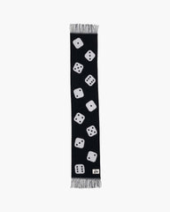 Derrick Adams X Marc Jacobs Dice Wool Scarf - Black Multi | Marc Jacobs on sale