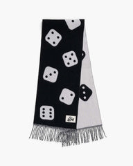 Derrick Adams X Marc Jacobs Dice Wool Scarf - Black Multi | Marc Jacobs on sale