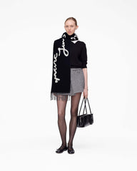 Marc Is Joy Scarf - Black | Marc Jacobs US