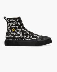 The Marc Is Joy Canvas Sneaker - Black Multi | Marc Jacobs online