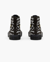 The Marc Is Joy Canvas Sneaker - Black Multi | Marc Jacobs online