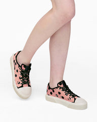 The Satin Dots Sneaker - Peach Multi | Marc Jacobs on sale