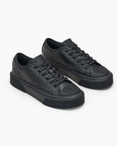 The Leather Sneaker - Black | Marc Jacobs US