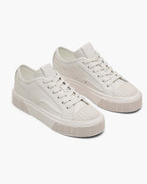 The Leather Sneaker - Cotton White | Marc Jacobs online