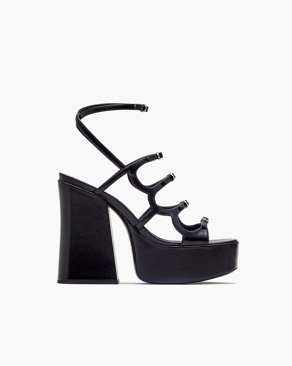 The Kiki Platform Sandal - Black|Black | Marc Jacobs sale