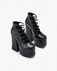 The Patent Leather Kiki Ankle Boot - Black | Marc Jacobs discount