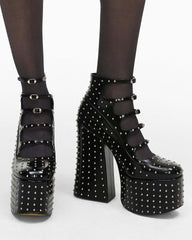 The Glam Studs Kiki Ankle Boot - Black | Marc Jacobs sale