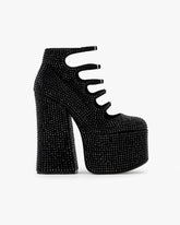 The Rhinestone Kiki Ankle Boot - Black/Black | Marc Jacobs for sale