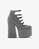 The Rhinestone Kiki Ankle Boot - Black/Crystal | Marc Jacobs on sale