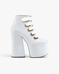 The Kiki Ankle Boot - Cotton White | Marc Jacobs online
