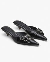 The Emma Kitten Heel - Black | Marc Jacobs discount
