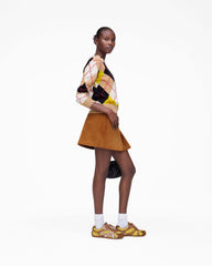 Suede Box Pleat Mini Skirt - Copper | Marc Jacobs discount