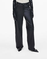 Oversized Leather Pant - Black | Marc Jacobs sale