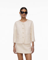 Tweed Backwards Lady Jacket - Ivory | Marc Jacobs for sale