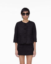 Tweed Backwards Lady Jacket - Black | Marc Jacobs on sale