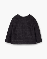 Tweed Backwards Lady Jacket - Black | Marc Jacobs on sale
