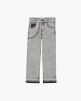 The Trompe Loeil Chain Jeans - Black | Marc Jacobs sale