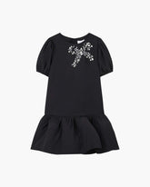 The Gem Bow Dress - Black | Marc Jacobs on sale