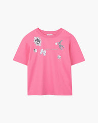 The Charm Collector Tee - Pink | Marc Jacobs online