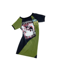 Twisted Tee Dress - Green Multi | Marc Jacobs online