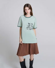 I Want To Go To Heaven Tee - Light Green | Marc Jacobs online