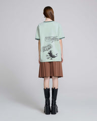I Want To Go To Heaven Tee - Light Green | Marc Jacobs online