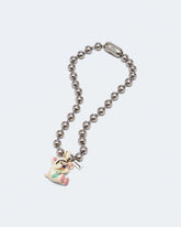 Crying Bear Necklace - Aged Silver Multi | Marc Jacobs on sale