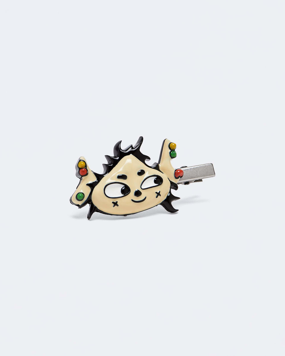 Character Hairclip - Aged Silver Multi | Marc Jacobs US