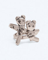 FRIENDSHIP RING SET - Silver Ox | Marc Jacobs online