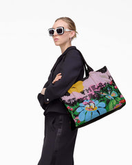 Hattie Stewart X Marc Jacobs Puffy Nylon Large Tote Bag - Black Multi | Marc Jacobs for sale