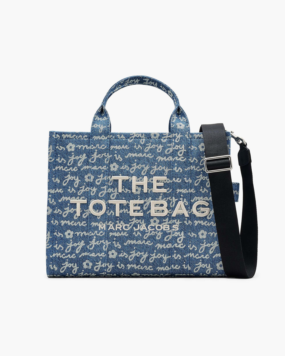 The Joy Denim Medium Tote Bag - Indigo Multi | Marc Jacobs US