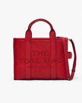 The Leather Medium Tote Bag - True Red | Marc Jacobs discount