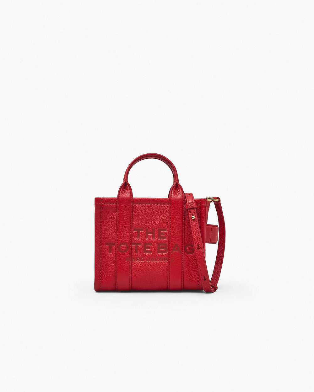 The Leather Crossbody Tote Bag - True Red | Marc Jacobs online