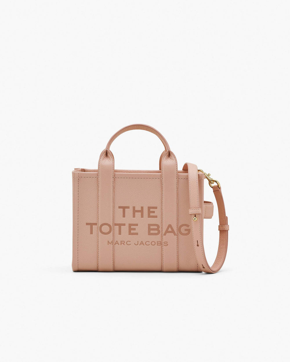The Leather Small Tote Bag - Rose | Marc Jacobs online
