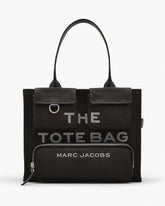The Cargo Canvas Large Tote Bag - Black | Marc Jacobs online