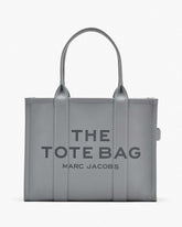 The Leather Large Tote Bag - Wolf Grey | Marc Jacobs for sale